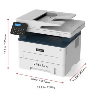 Xerox B225 A4 34 ppm Inalámbrica a doble cara Copia/impresión/escaneado PS3 PCL5e/6 ADF 2 bandejas Total 251 hojas