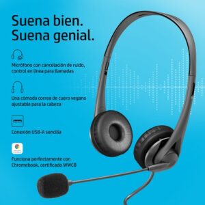 HP Auriculares estéreo USB G2 HP Auriculares estéreo USB G2
