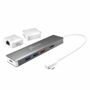 j5create JCD375-N Adaptador múltiple modular USB-C™ con 2 kits j5create JCD375-N Adaptador múltiple modular USB-C™ con 2 kits