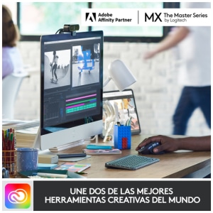 Logitech MX Keys Mini teclado RF Wireless + Bluetooth QWERTY Español Gris Logitech MX Keys Mini teclado RF Wireless + Bluetooth QWERTY Español Gris