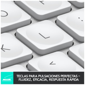 Logitech MX Keys Mini teclado RF Wireless + Bluetooth QWERTY Español Gris Logitech MX Keys Mini teclado RF Wireless + Bluetooth QWERTY Español Gris