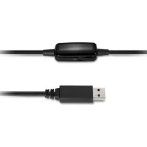 Kensington Auriculares USB-A clásicos con micrófono y control de volumen