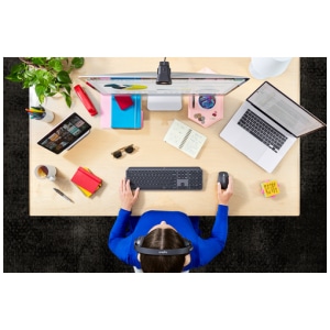 Logitech Mx Keys For Business teclado Bluetooth Español Grafito