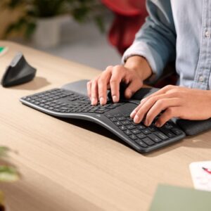 Logitech K860 for Business teclado Bluetooth Nórdico Grafito Logitech K860 for Business teclado Bluetooth Nórdico Grafito