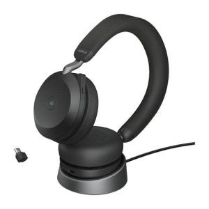 Jabra 27599-999-889 auricular y casco Auriculares Inalámbrico y alámbrico Diadema Llamadas/Música USB Tipo C Bluetooth Base de carga Negro Jabra 27599-999-889 auricular y casco Auriculares Inalámbrico y alámbrico Diadema Llamadas/Música USB Tipo C Bluetooth Base de carga Negro