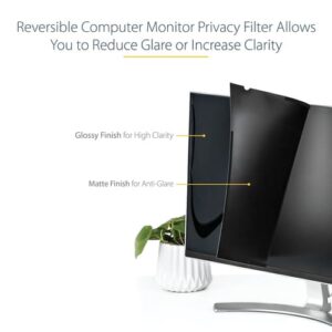StarTech.com Filtro de Privacidad para Monitores de 24 Pulgadas - Pantalla de Privacidad para Reducir la Luz Azul - de Pantalla Ancha 16:10 - Mate/Brillante - Ángulo de Visión de +/-30 Grados StarTech.com Filtro de Privacidad para Monitores de 24 Pulgadas – Pantalla de Privacidad para Reducir la Luz Azul – de Pantalla Ancha 16:10 – Mate/Brillante – Ángulo de Visión de +/-30 Grados