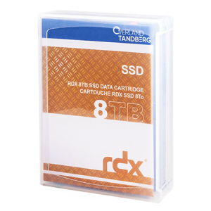 Overland-Tandberg 8887-RDX medio de almacenamiento para copia de seguridad Cartucho RDX (disco extraíble) 8000 GB