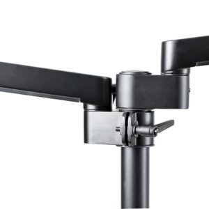 StarTech.com Brazo de Soporte para Dos Monitores - Base Soporte de Movimiento Articulado y Altura Ajustable para 2 Monitores VESA de hasta 32 Pulgadas 8kg - Grommet o Mordaza StarTech.com Brazo de Soporte para Dos Monitores – Base Soporte de Movimiento Articulado y Altura Ajustable para 2 Monitores VESA de hasta 32 Pulgadas 8kg – Grommet o Mordaza