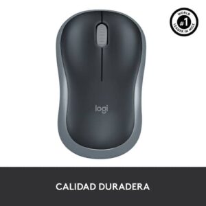 Logitech M185 ratón Ambidextro RF inalámbrico Óptico 1000 DPI Logitech M185 ratón Ambidextro RF inalámbrico Óptico 1000 DPI