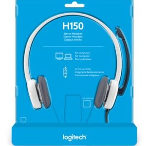 Logitech H150 Stereo Headset Auriculares Alámbrico Diadema Oficina/Centro de llamadas Blanco