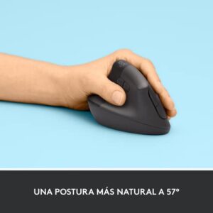 Reacondicionado | Logitech Lift ratón Izquierda RF Wireless + Bluetooth Óptico 4000 DPI