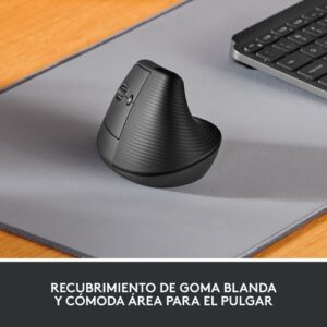Reacondicionado | Logitech Lift ratón Izquierda RF Wireless + Bluetooth Óptico 4000 DPI