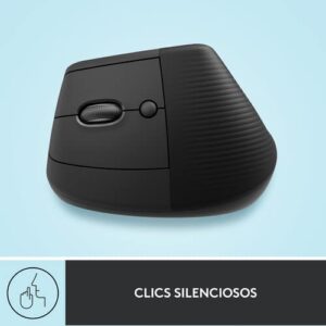 Reacondicionado | Logitech Lift ratón Izquierda RF Wireless + Bluetooth Óptico 4000 DPI