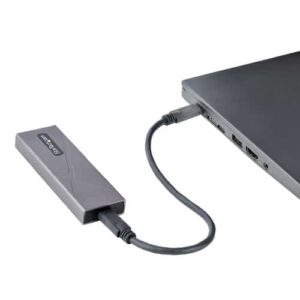 StarTech.com Caja Externa de Aluninio USB-C 10Gbps a NVMe M.2 o SSD M.2 SATA - Sin Herramientas para SSD M.2 NGFF PCIe/SATA - con Cables USB Tipo C o USB-A - 2230/2242/2260/2280 StarTech.com Caja Externa de Aluninio USB-C 10Gbps a NVMe M.2 o SSD M.2 SATA – Sin Herramientas para SSD M.2 NGFF PCIe/SATA – con Cables USB Tipo C o USB-A – 2230/2242/2260/2280