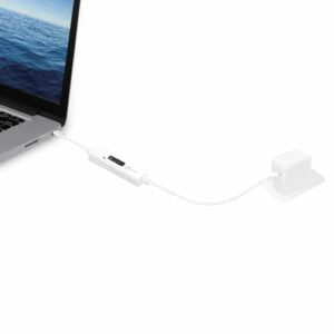 j5create JUCP14-N Cable USB-C™ 2.0 a USB-C™ con medidor de potencia dinámico OLED