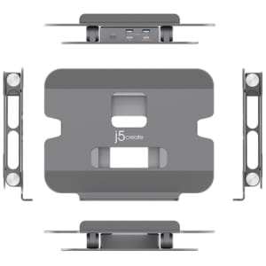 j5create JTS327-N Soporte de acoplamiento multiángulo 4K j5create JTS327-N Soporte de acoplamiento multiángulo 4K