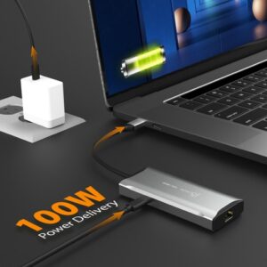 j5create JCD392-N Base de viaje USB-C™ integrada de 90 W - UE j5create JCD392-N Base de viaje USB-C™ integrada de 90 W – UE