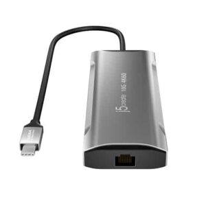 j5create JCD392-N Base de viaje USB-C™ integrada de 90 W - UE j5create JCD392-N Base de viaje USB-C™ integrada de 90 W – UE