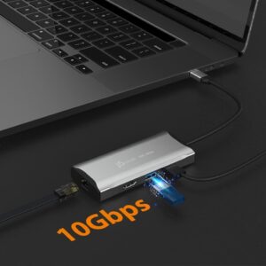 j5create JCD392-N Base de viaje USB-C™ integrada de 90 W - UE j5create JCD392-N Base de viaje USB-C™ integrada de 90 W – UE