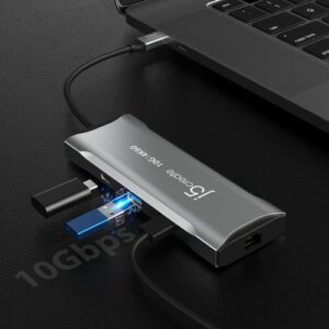 j5create JCD393-N Miniestación de acoplamiento 4K60 Elite USB-C® de 10 Gbps j5create JCD393-N Miniestación de acoplamiento 4K60 Elite USB-C® de 10 Gbps