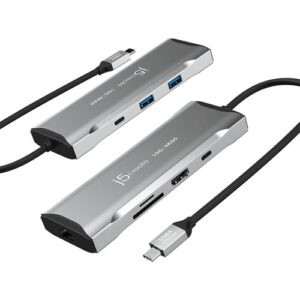 j5create JCD393-N Miniestación de acoplamiento 4K60 Elite USB-C® de 10 Gbps j5create JCD393-N Miniestación de acoplamiento 4K60 Elite USB-C® de 10 Gbps