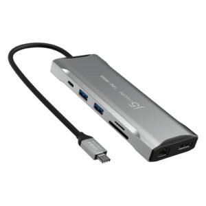 j5create JCD397-N Miniestación de acoplamiento 4K60 Elite USB-C® para tres monitores de 10 Gbps j5create JCD397-N Miniestación de acoplamiento 4K60 Elite USB-C® para tres monitores de 10 Gbps