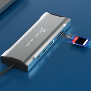 j5create JCD397-N Miniestación de acoplamiento 4K60 Elite USB-C® para tres monitores de 10 Gbps j5create JCD397-N Miniestación de acoplamiento 4K60 Elite USB-C® para tres monitores de 10 Gbps