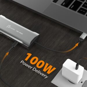 j5create JCD397-N Miniestación de acoplamiento 4K60 Elite USB-C® para tres monitores de 10 Gbps j5create JCD397-N Miniestación de acoplamiento 4K60 Elite USB-C® para tres monitores de 10 Gbps