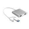 j5create JCA365-N Adaptador de monitor múltiple USB-C® a HDMI™ dual