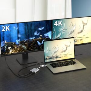 j5create JCA365-N Adaptador de monitor múltiple USB-C® a HDMI™ dual