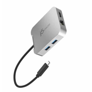 j5create JCD391-N Adaptador multipuerto 4K60 Elite USB-C® PD