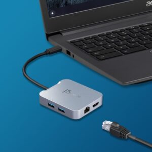 j5create JCD391-N Adaptador multipuerto 4K60 Elite USB-C® PD j5create JCD391-N Adaptador multipuerto 4K60 Elite USB-C® PD