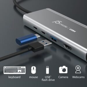 j5create JCD401-N Concentrador multipuerto 4K dual USB4® j5create JCD401-N Concentrador multipuerto 4K dual USB4®