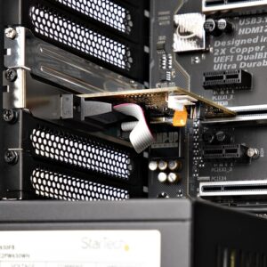 StarTech.com Tarjeta PCI Express Serie de 2 Puertos, Tarjeta de Interfaz PCIe a Serie RS232 (DB9), Tarjeta Serial, UART 16C1050, Perfil Bajo y Completo, Retención COM, Win/Linux StarTech.com Tarjeta PCI Express Serie de 2 Puertos, Tarjeta de Interfaz PCIe a Serie RS232 (DB9), Tarjeta Serial, UART 16C1050, Perfil Bajo y Completo, Retención COM, Win/Linux