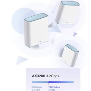 D-Link EAGLE PRO AI AX3200 Doble banda (2,4 GHz / 5 GHz) Wi-Fi 6 (802.11ax) Blanco 2 D-Link EAGLE PRO AI AX3200 Doble banda (2,4 GHz / 5 GHz) Wi-Fi 6 (802.11ax) Blanco 2