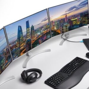 Kensington Replicador de puertos de vídeo triple sin Drivers USB-C SD4849Pv con carga Power Delivery de 100 W