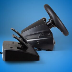 FR-TEC Hurricane MKII Negro Volante + Pedales Nintendo Switch, PC, PlayStation 4, Playstation 3 FR-TEC Hurricane MKII Negro Volante + Pedales Nintendo Switch, PC, PlayStation 4, Playstation 3