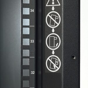 APC NetShelter SX 42U Rack o bastidor independiente Negro