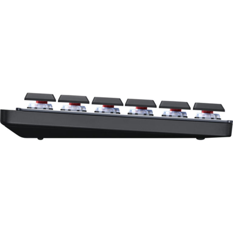 Logitech MX Mechanical teclado RF Wireless + Bluetooth QWERTY Internacional de EE.UU. Grafito, Gris