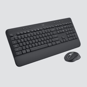 Logitech Signature MK650 Combo For Business teclado Ratón incluido RF Wireless + Bluetooth QWERTZ Suizo Grafito