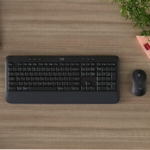 Logitech Signature MK650 Combo For Business teclado Ratón incluido RF Wireless + Bluetooth QWERTZ Suizo Grafito