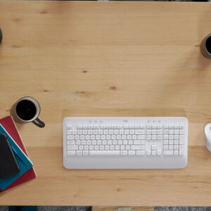 Logitech Signature MK650 Combo For Business teclado Ratón incluido RF Wireless + Bluetooth AZERTY Belga Blanco Logitech Signature MK650 Combo For Business teclado Ratón incluido RF Wireless + Bluetooth AZERTY Belga Blanco