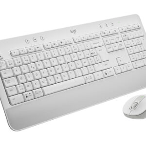 Logitech Signature MK650 Combo For Business teclado Ratón incluido RF Wireless + Bluetooth AZERTY Belga Blanco Logitech Signature MK650 Combo For Business teclado Ratón incluido RF Wireless + Bluetooth AZERTY Belga Blanco