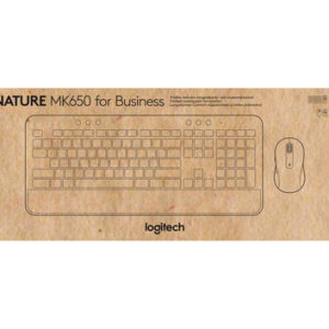 Logitech Signature MK650 Combo For Business teclado Ratón incluido RF Wireless + Bluetooth QWERTY Inglés internacional Grafito