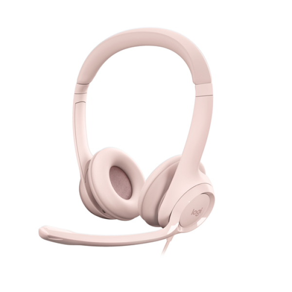 Logitech H390 Auriculares Alámbrico Diadema Oficina/Centro de llamadas USB tipo A Rosa