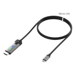 Alternative view of j5create JCC157-N USB-C® a cable HDMI™ 2.1 de 8K