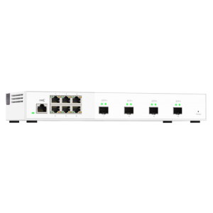 QNAP QSW-M2106-4S switch Gestionado L2 2.5G Ethernet (100/1000/2500) Blanco