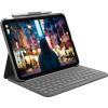 Logitech Slim Folio Gris Bluetooth QWERTY Danés