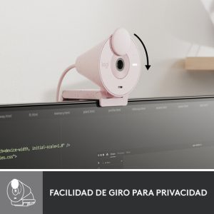 Logitech Brio 300 cámara web 2 MP 1920 x 1080 Pixeles USB-C Rosa Logitech Brio 300 cámara web 2 MP 1920 x 1080 Pixeles USB-C Rosa