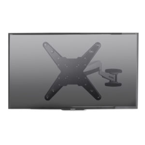 StarTech.com Soporte VESA de Pared para TV de 23 a 55 Pulgadas - Soporte Mural VESA - Ajustable con Movimiento Total - Brazo Colgador para Televisor - 30kg - Inclinación - Giro